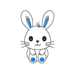 Stickdatei Hase, LineArt, Redwork, Silhouette, drei Größen, zwei Varianten - Sewando