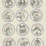 Stickdatei Sternzeichen Horoskop Button Set 980 - Sewando