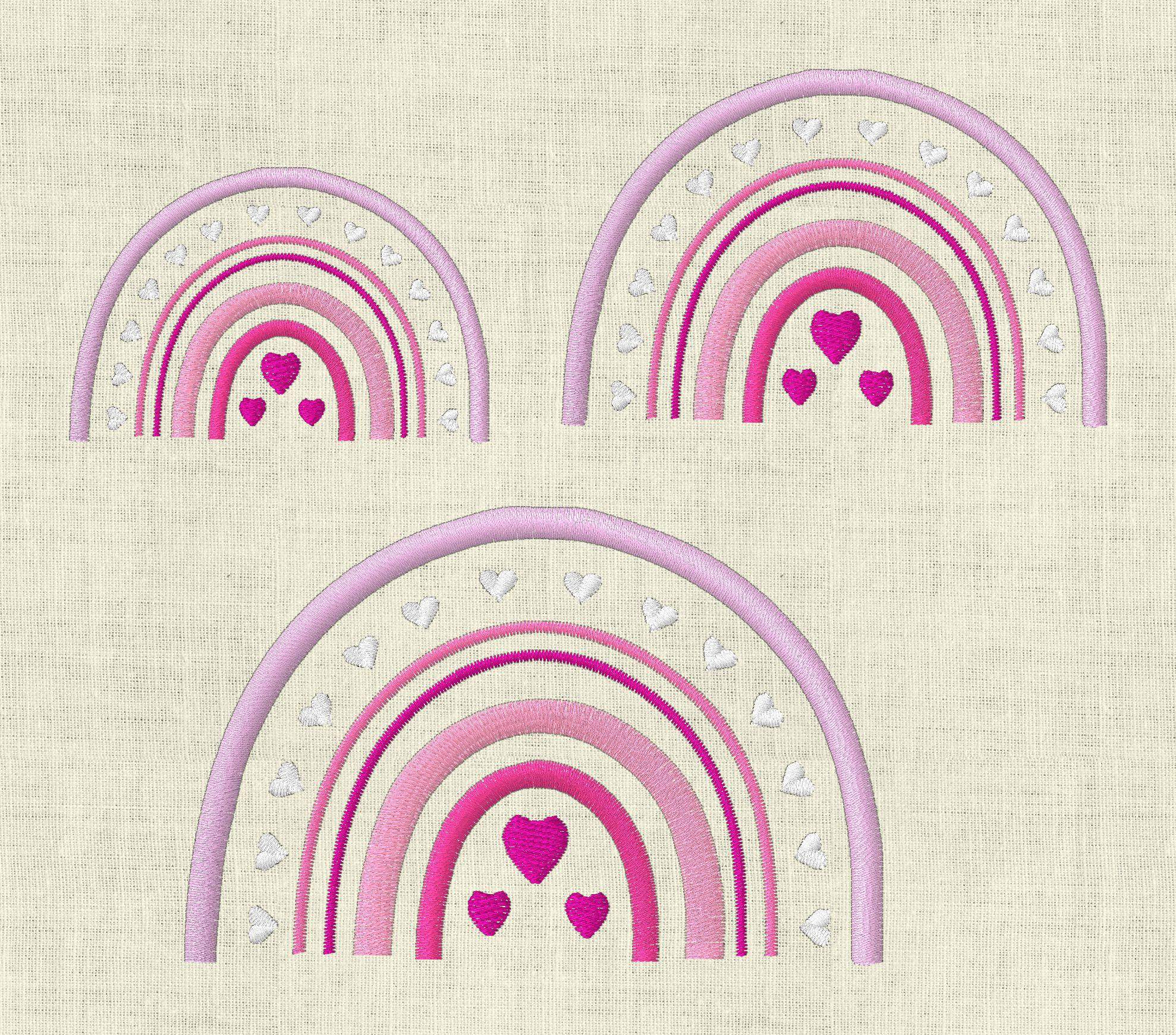 Stickdatei Regenbogen Set 606/1 - Sewando