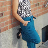 Stylishes Schnittmuster Hose Lexy (Gr. 34-52) mit modernem Schnitt, elastischem Bund und praktischen Tasche - Sewando