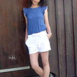 Stylishes Schnittmuster Hose Lexy (Gr. 34-52) mit modernem Schnitt, elastischem Bund und praktischen Tasche - Sewando