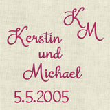 Stickdatei Buchstaben ca. 2,5cm Set 620 - Sewando
