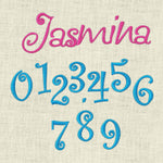 Stickdatei ABC 3cm Buchstaben Schrift Alphabet Set 092 - Sewando