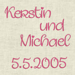 Stickdatei ABC ca. 2,5cm Buchstaben Schrift Set 617 In Love 4 - Sewando