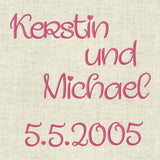 Stickdatei ABC ca. 2,5cm Buchstaben Schrift Set 617 In Love 4 - Sewando