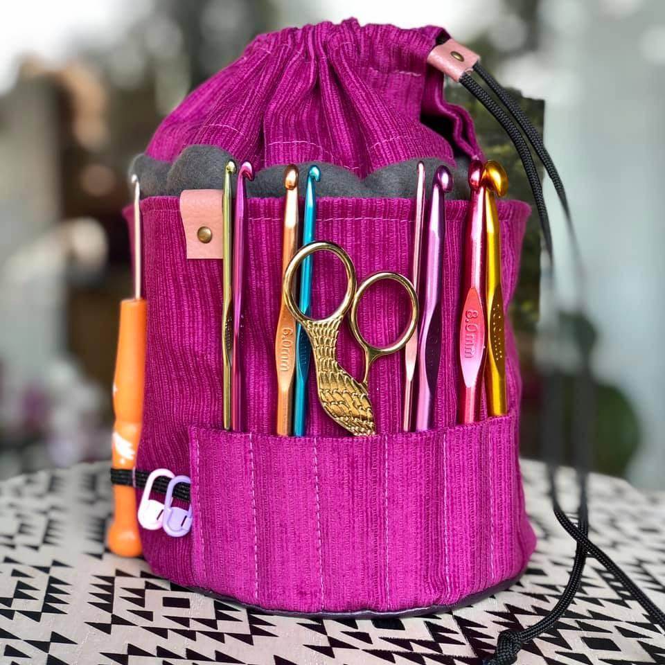 Bobbeltasche Frieda Häkeltasche Schnittmuster - Sewando