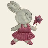 Stickdatei Doodle Hase Applikation Set 750 Ostern Ballerina - Sewando
