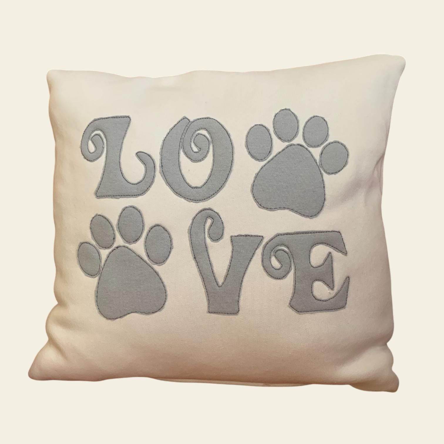 Stickdatei Hund Love Doodle Applikation Set 2512 - Sewando