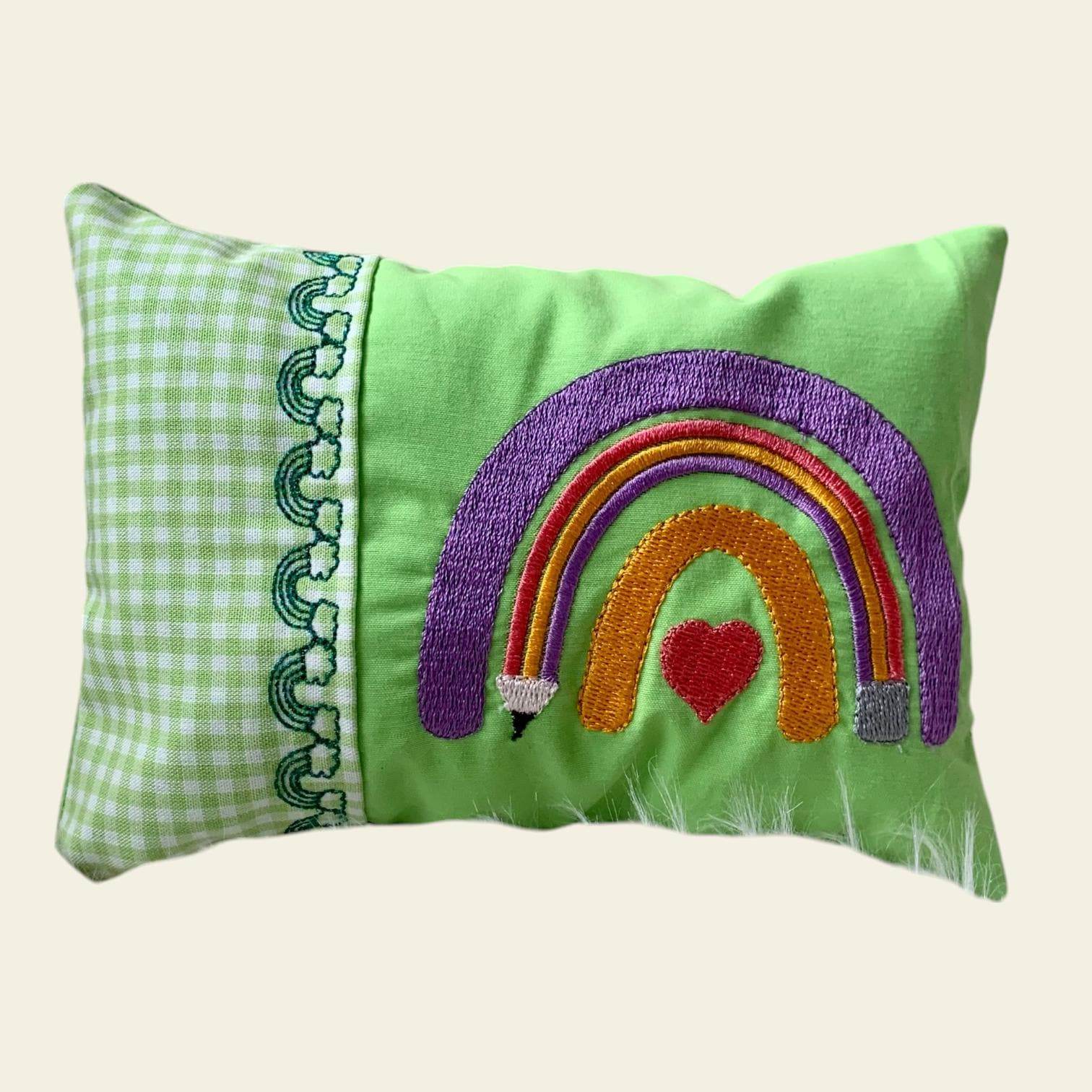 Stickdatei Regenbogen Einschulung Schulkind Set 833 - Sewando
