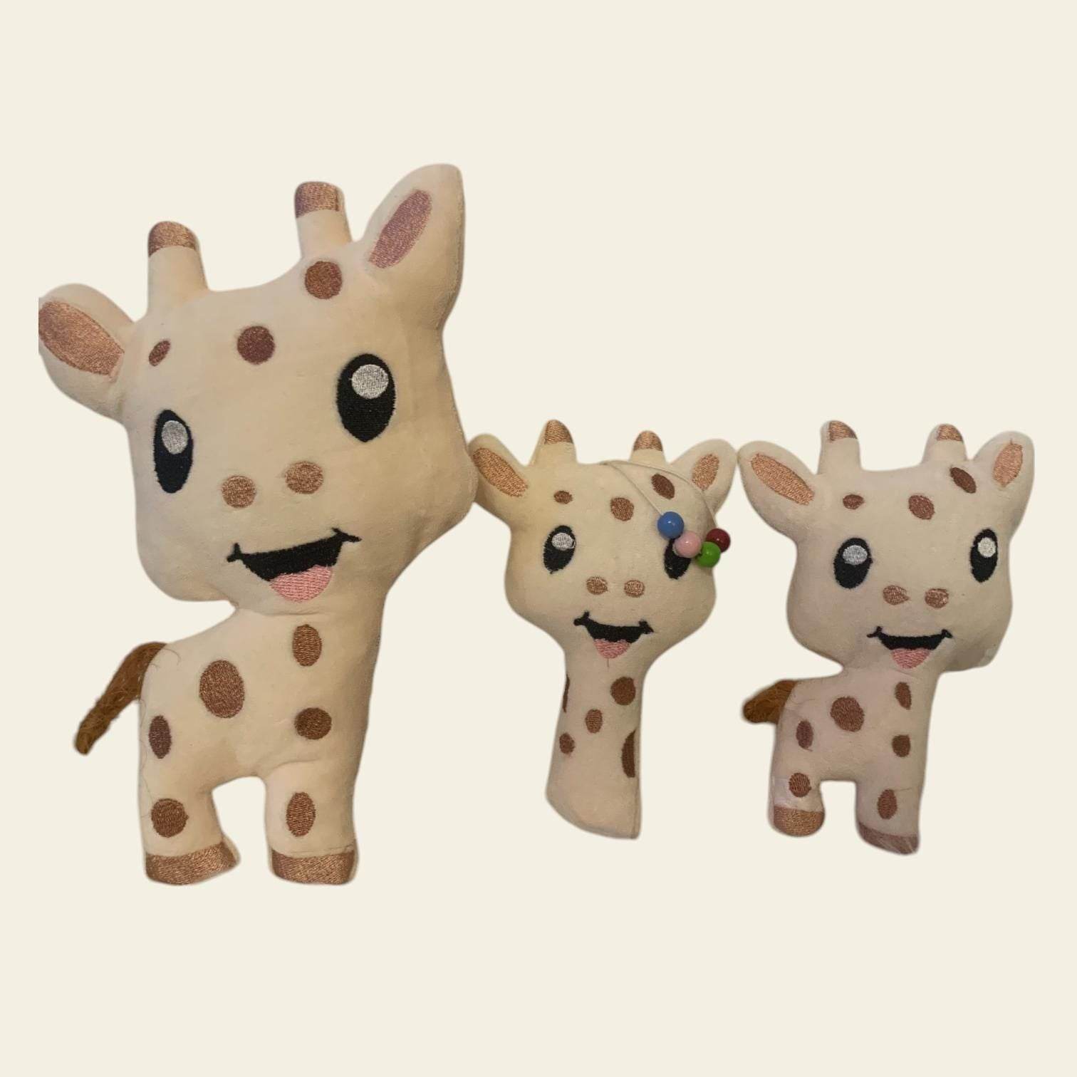 Stickdatei Gerda Giraffe In the Hoop Set 666 - Sewando