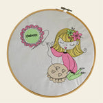 Stickdatei Cute Girl 4 Sticken Set 933 - Sewando