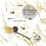 Geburtstagskarte 17 download Geburtstag Karte Grußkarte A4 digitaler Sofortdownload zum selbst ausdrucken pdf - Sewando