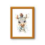 Zebra, Wandbild, druckbare Kunst, Poster, Kinderzimmer - Sewando