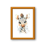 Zebra, Wandbild, druckbare Kunst, Poster, Kinderzimmer - Sewando