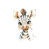 Zebra, Wandbild, druckbare Kunst, Poster, Kinderzimmer - Sewando