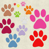 Stickdatei Hund Pfote Set 618 - Sewando