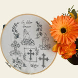 Stickdatei Trauer Motive Set 969 - Sewando