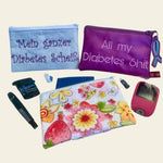 Stickdatei Tasche für Diabetes Set 917 Kosmetiktasche - Sewando