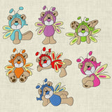 Stickdatei Schmetterling Teddy Engel Set 201 - Sewando