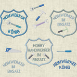 Stickdatei Handwerker Werkzeug Button Set 311 - Sewando