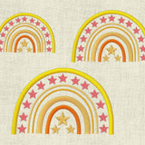Stickdatei Regenbogen mit Sternen Set 606/2 - Sewando