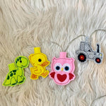 Stickdatei Lichterkette Tiere Kinder Set 866 - Sewando