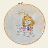 Stickdatei Sommer Girl 3 Set 947 - Sewando