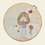 Stickdatei Sommer Girl 1 Set 947 - Sewando