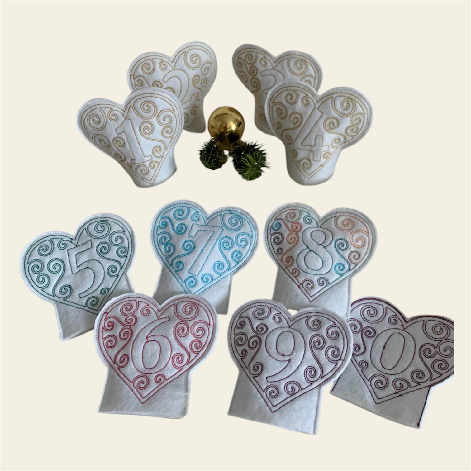 Stickdatei LED Cover, Weihnachten Geburtstag Set 200 - Sewando