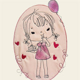 Stickdatei Birthday Girl 3 Doodle Set 927 - Sewando