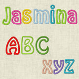 Stickdatei ABC 9cm Alphabet Applikation Set 298 - Sewando