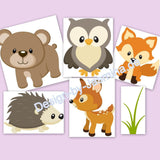 Plotterdatei Waldtiere / Tiere SVG - Sewando