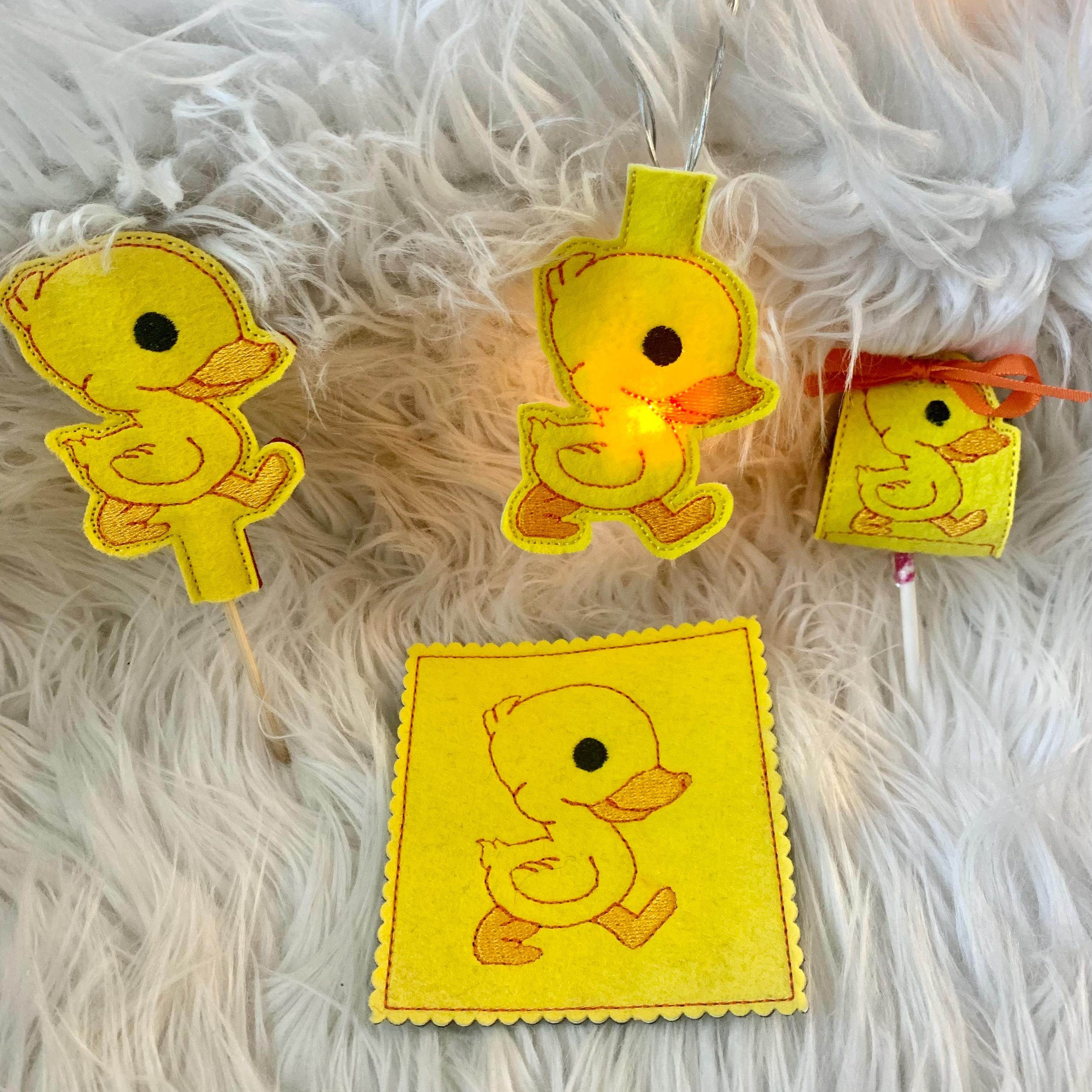 Stickdatei Geburtstag Party Set Ente Set 866 - Sewando