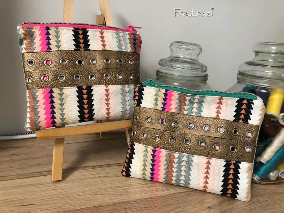 Schminktäschchen Seda Schnittmuster - Sewando
