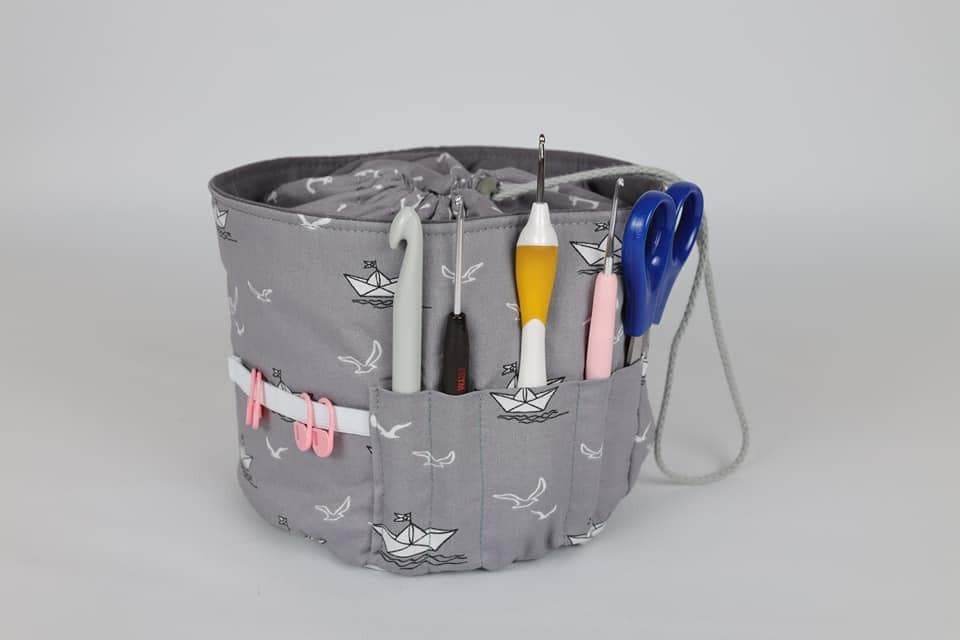 Bobbeltasche Frieda Häkeltasche Schnittmuster - Sewando