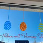 Ostereier Fensterbild Plotterdatei - Sewando