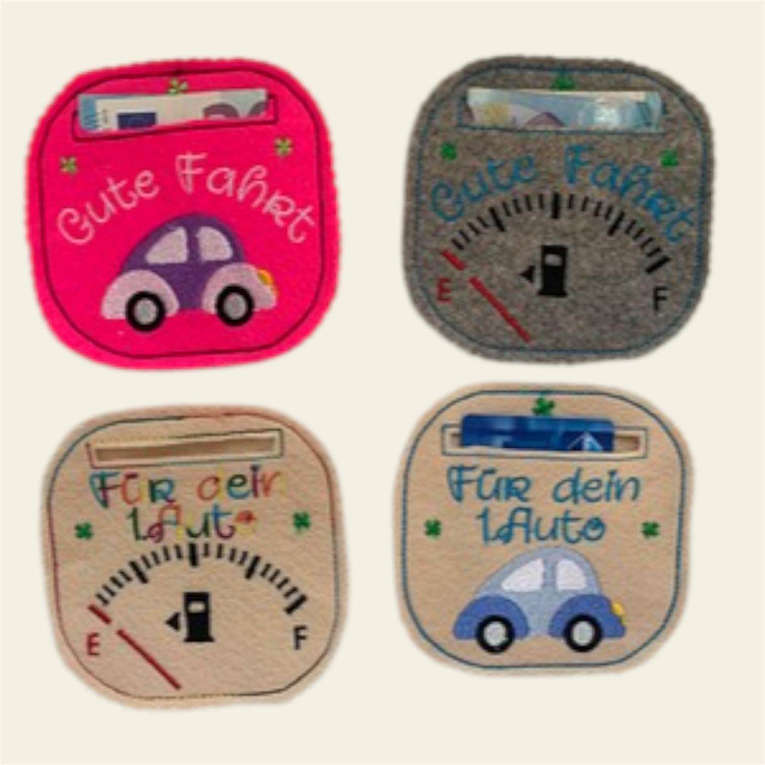 Stickdatei Gutschein Führerschein In the Hoop Set 717 - Sewando