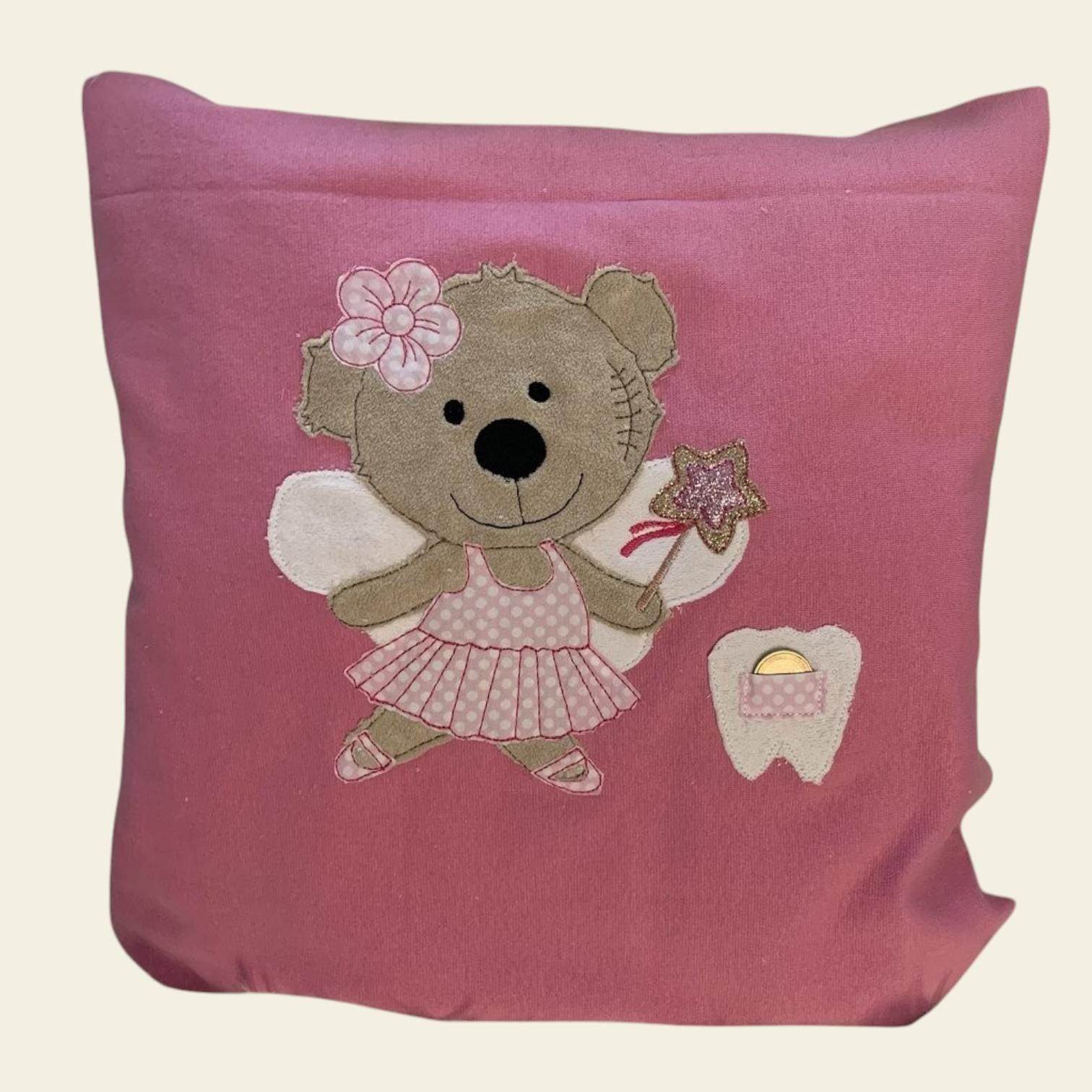 Stickdatei Doodle Teddy Elfe Zahn Fee Milchzahn Set 751 - Sewando