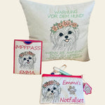 Stickdatei Hund Malteser Havaneser Shih Tzu Set 970 - Sewando