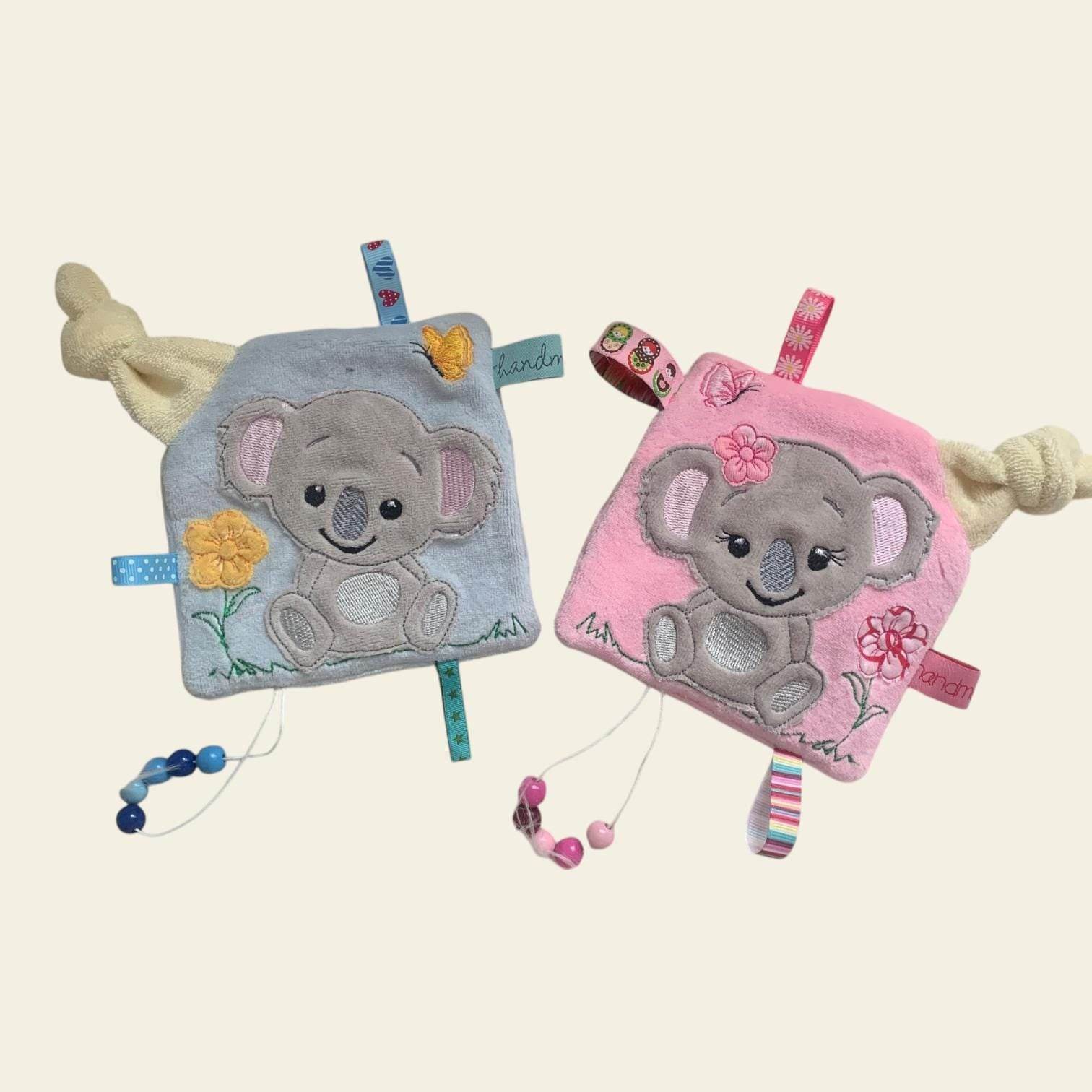 Stickdatei Schnullertuch Set 735 - Sewando
