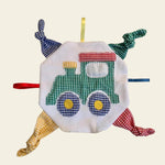 Stickdatei Eisenbahn Knistertuch Maschinenstickerei Doodle Applikation Set 811 - Sewando