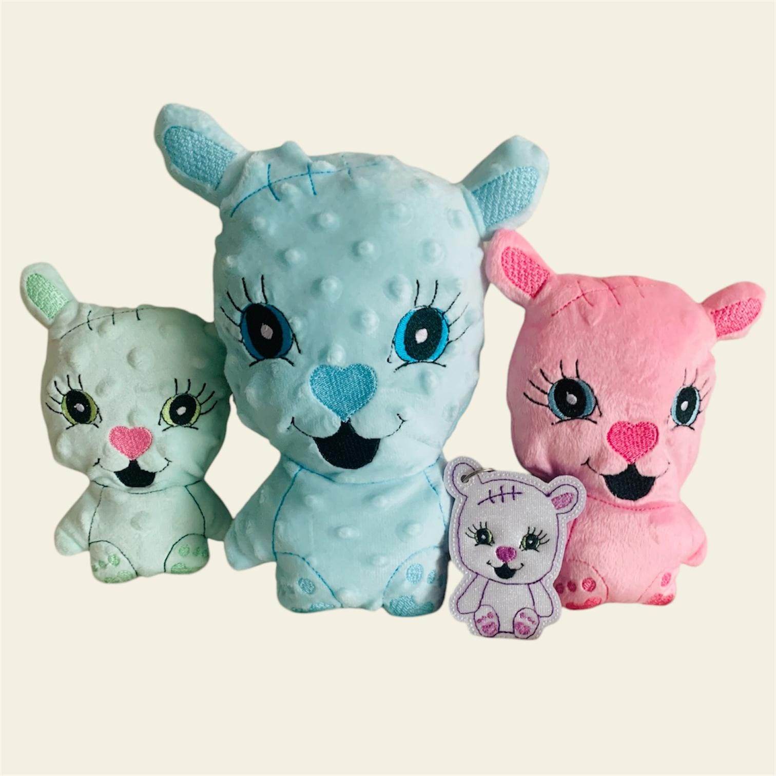 Stickdatei Teddy In the Hoop Set 820 - Sewando