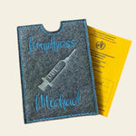 Stickdatei Impfpass In the Hoop Spritze Set 625/b - Sewando