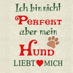 Stickdatei Mein Hund liebt mich / Pfote 189x247mm Set 571 - Sewando