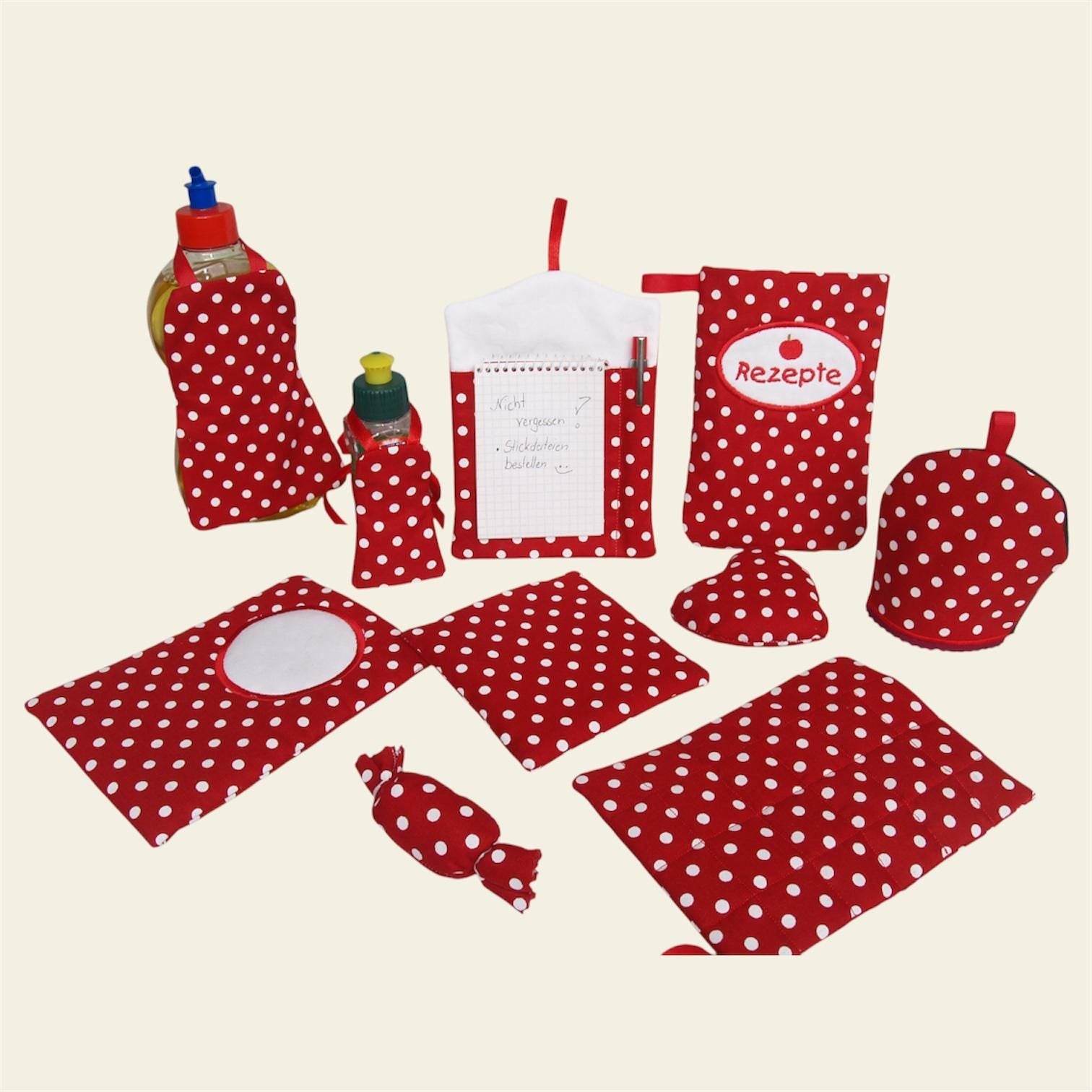 Stickdatei XXL Küchen Set 354 - Sewando