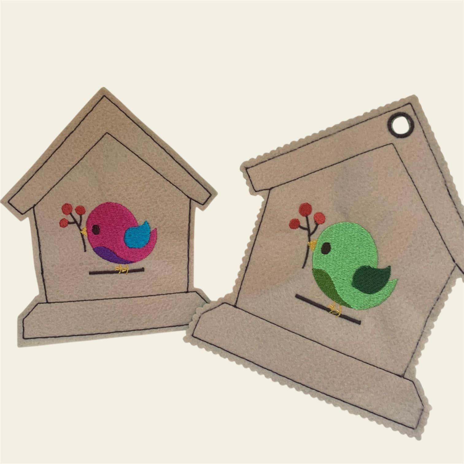 Stickdatei Türschild Bin im Garten Set 699 - Sewando