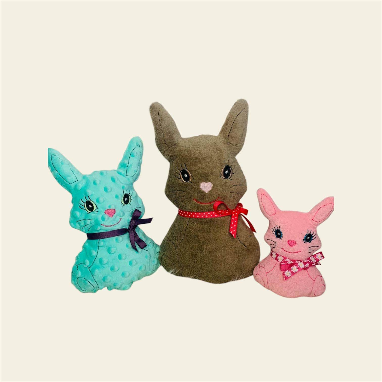 Stickdatei Hase Kuscheltier Set 2501 - Sewando