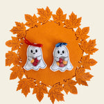 Stickdatei Geist In the Hoop für Süßigkeiten Halloween Set 869a - Sewando