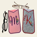Stickdatei Monogramm Brillenetui Set 825 - Sewando