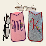 Stickdatei Monogramm Brillenetui Set 825 - Sewando